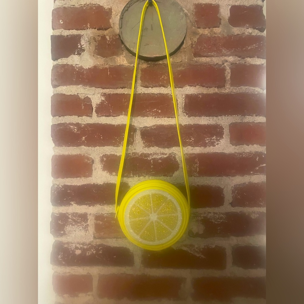 Kids Yellow Lemon Purse